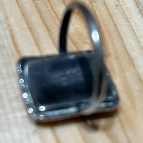 Thomas Mott kingfisher antique 1920s ring vintage rare 7 sterling silver marked - Picture 8 of 17